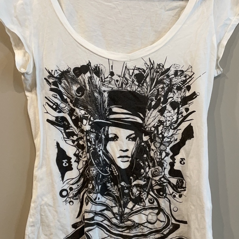 Kate Moss x Top Shop Tee (Made in UK)